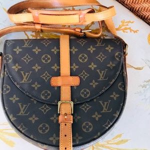 ✅SOLD✅ Louis Vuitton Monogram Chantilly GM Shoulder Cross Body M51232 LV H2985